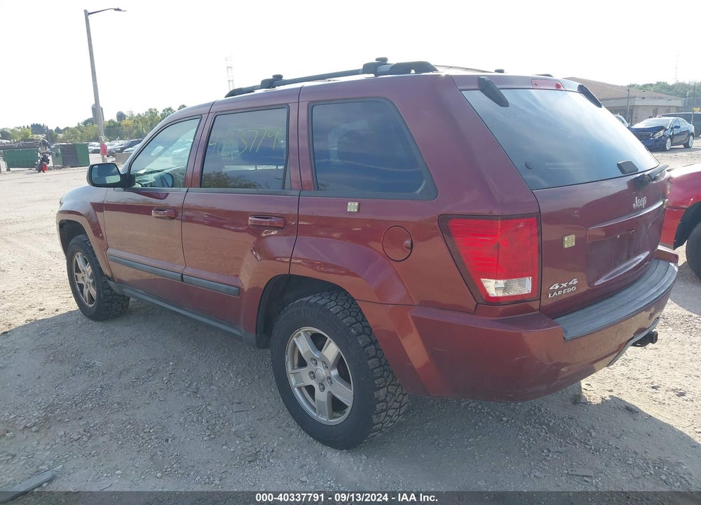 2007 JEEP GRAND CHEROKEE LAREDO VIN: 1J8GR48K37C543989
