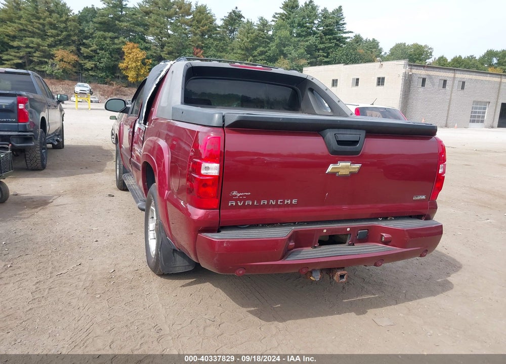 2008 CHEVROLET AVALANCHE 1500 LT VIN: 3GNFK12398G115311