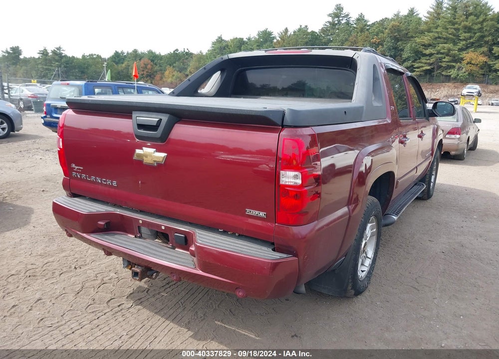 2008 CHEVROLET AVALANCHE 1500 LT VIN: 3GNFK12398G115311