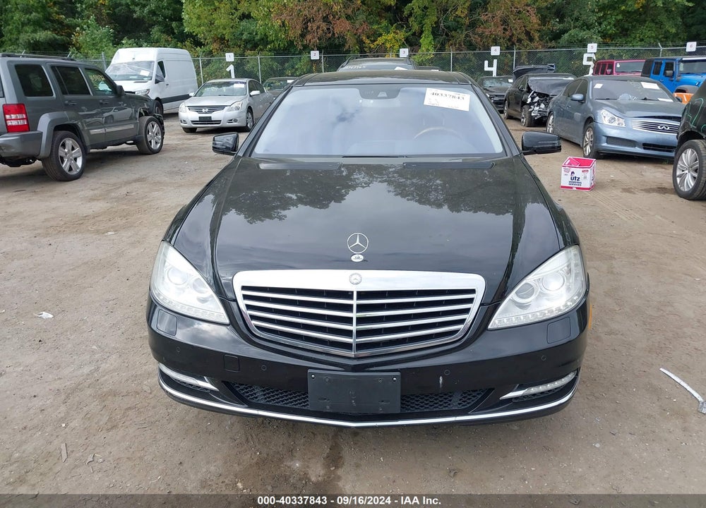 2012 MERCEDES-BENZ S 550 4MATIC VIN: WDDNG9EB1CA453340