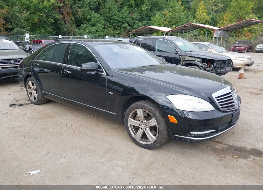 2012 MERCEDES-BENZ S 550 4MATIC VIN: WDDNG9EB1CA453340