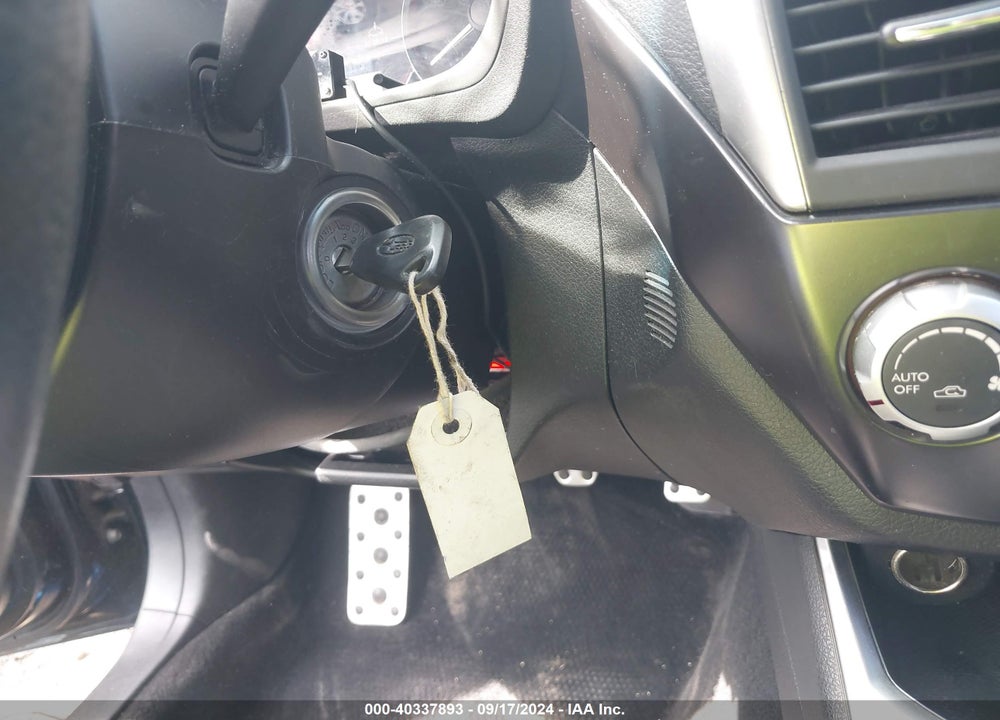 2012 SUBARU IMPREZA WRX STI VIN: JF1GV8J67CL002287