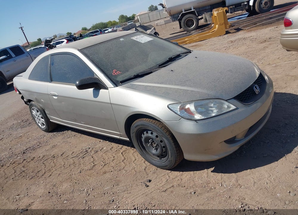2004 HONDA CIVIC LX VIN: 1HGEM22504L048313
