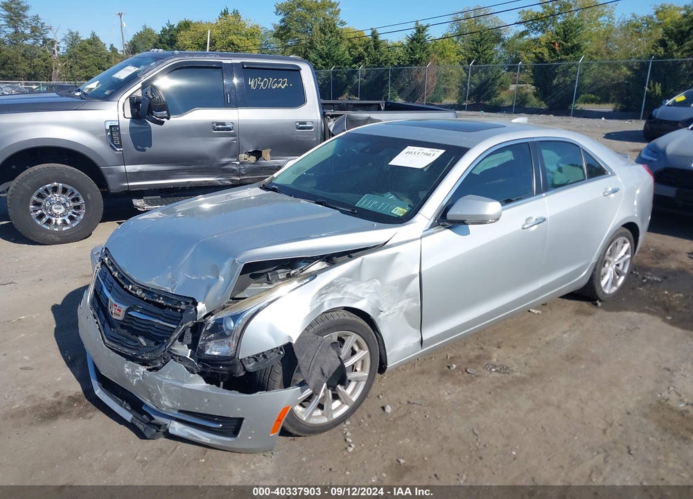 2015 CADILLAC ATS LUXURY VIN: 1G6AH5SX4F0130248