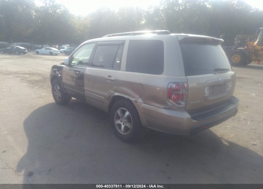 2007 HONDA PILOT EX-L VIN: 2HKYF18677H533458