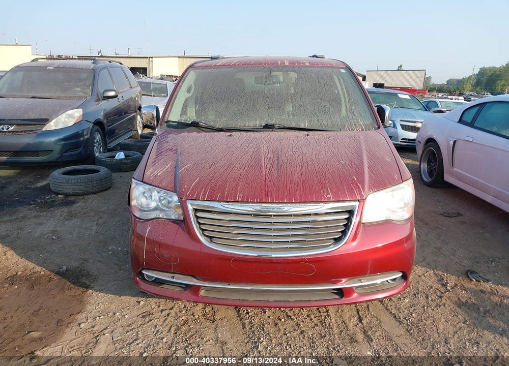 2014 CHRYSLER TOWN & COUNTRY TOURING-L VIN: 2C4RC1CG0ER329968