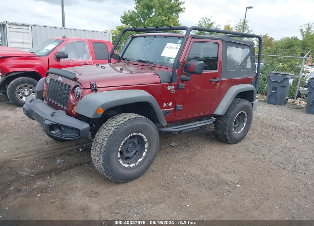 2007 JEEP WRANGLER X VIN: 1J4FA24187L231589
