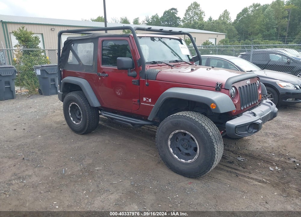 2007 JEEP WRANGLER X VIN: 1J4FA24187L231589