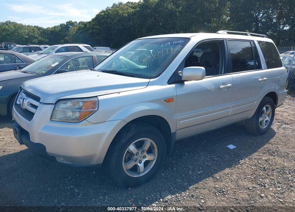 2007 HONDA PILOT EX VIN: 2HKYF18497H501688