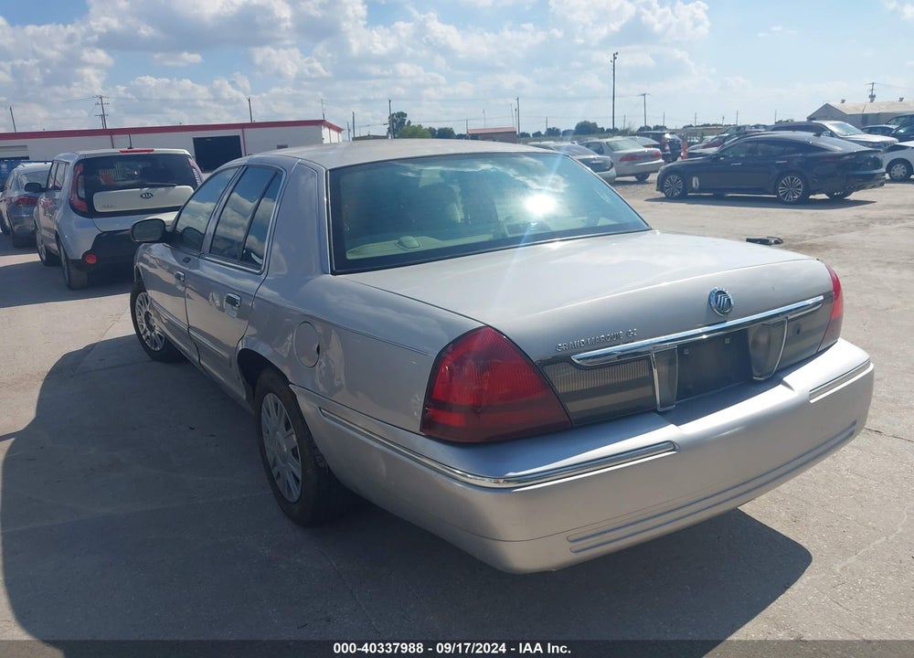 2007 MERCURY GRAND MARQUIS GS VIN: 2MEFM74V87X615242