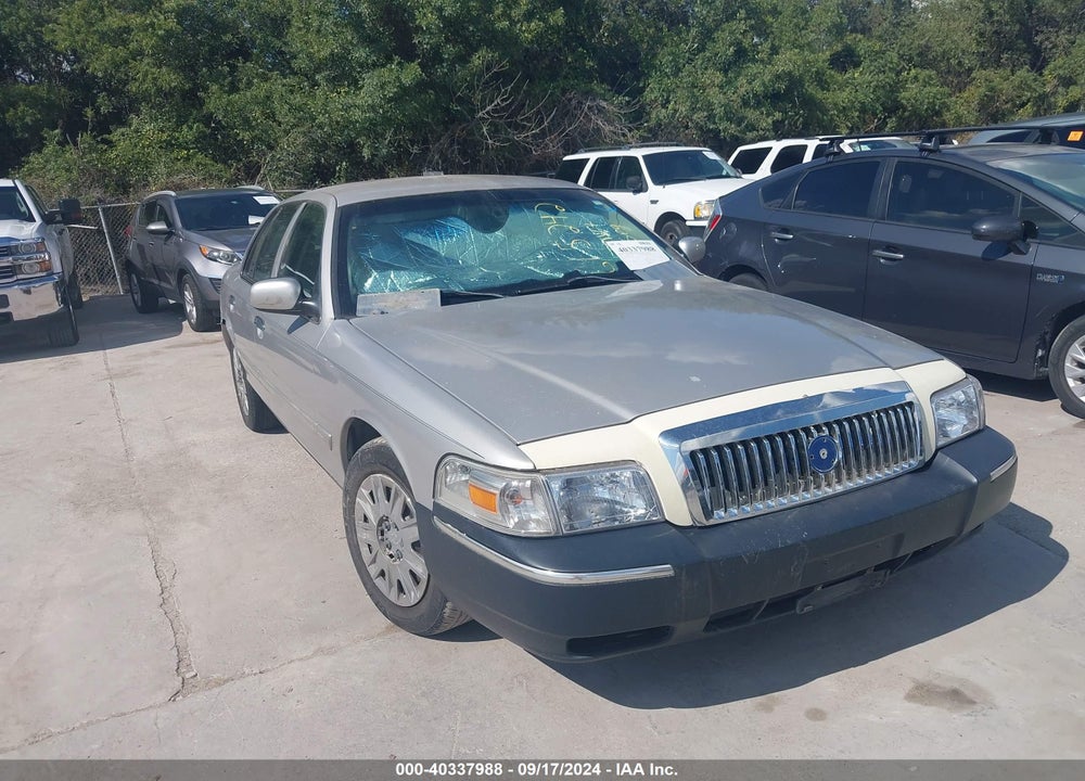 2007 MERCURY GRAND MARQUIS GS VIN: 2MEFM74V87X615242