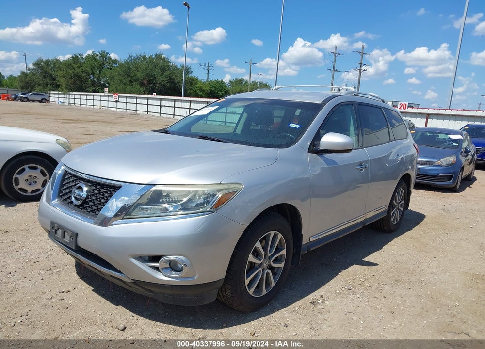 2013 NISSAN PATHFINDER SL VIN: 5N1AR2MN4DC665074