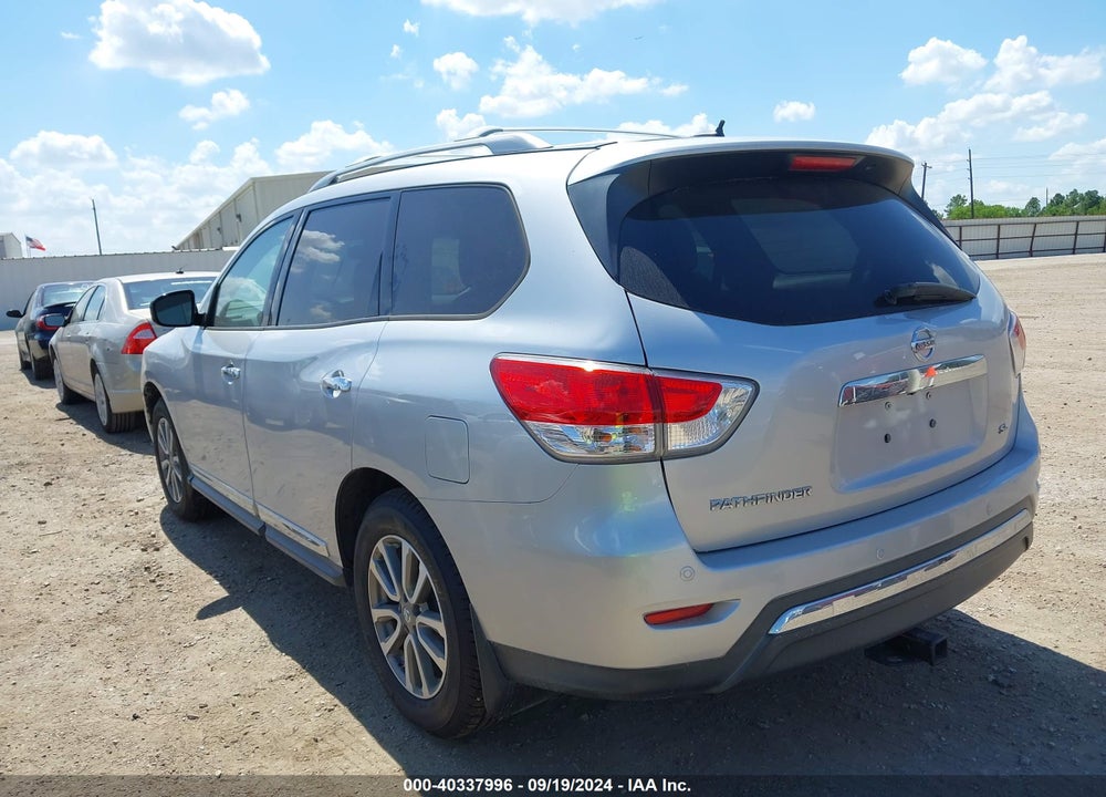 2013 NISSAN PATHFINDER SL VIN: 5N1AR2MN4DC665074