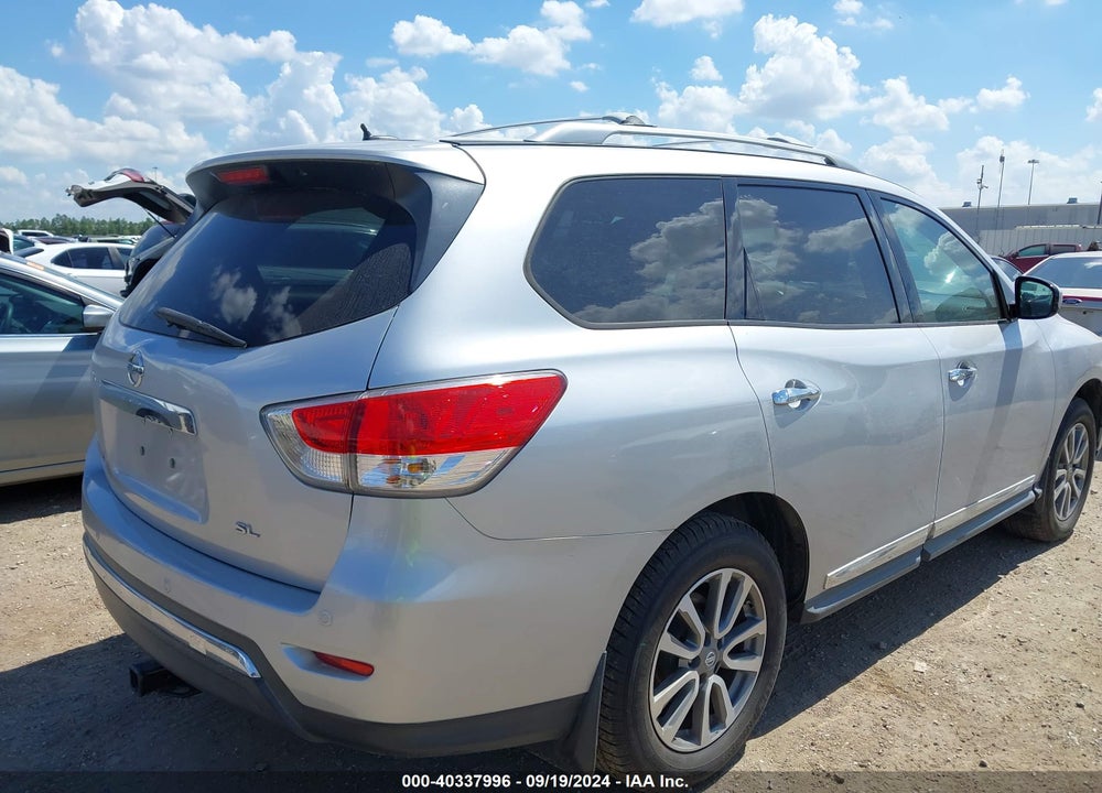 2013 NISSAN PATHFINDER SL VIN: 5N1AR2MN4DC665074