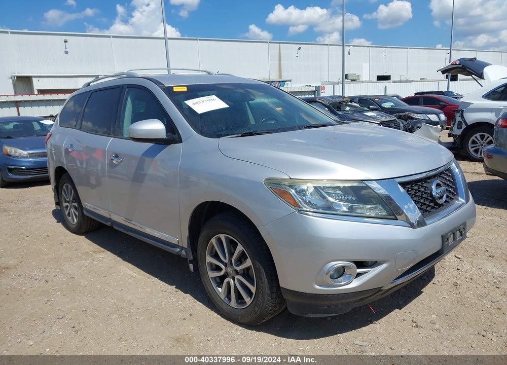 2013 NISSAN PATHFINDER SL VIN: 5N1AR2MN4DC665074