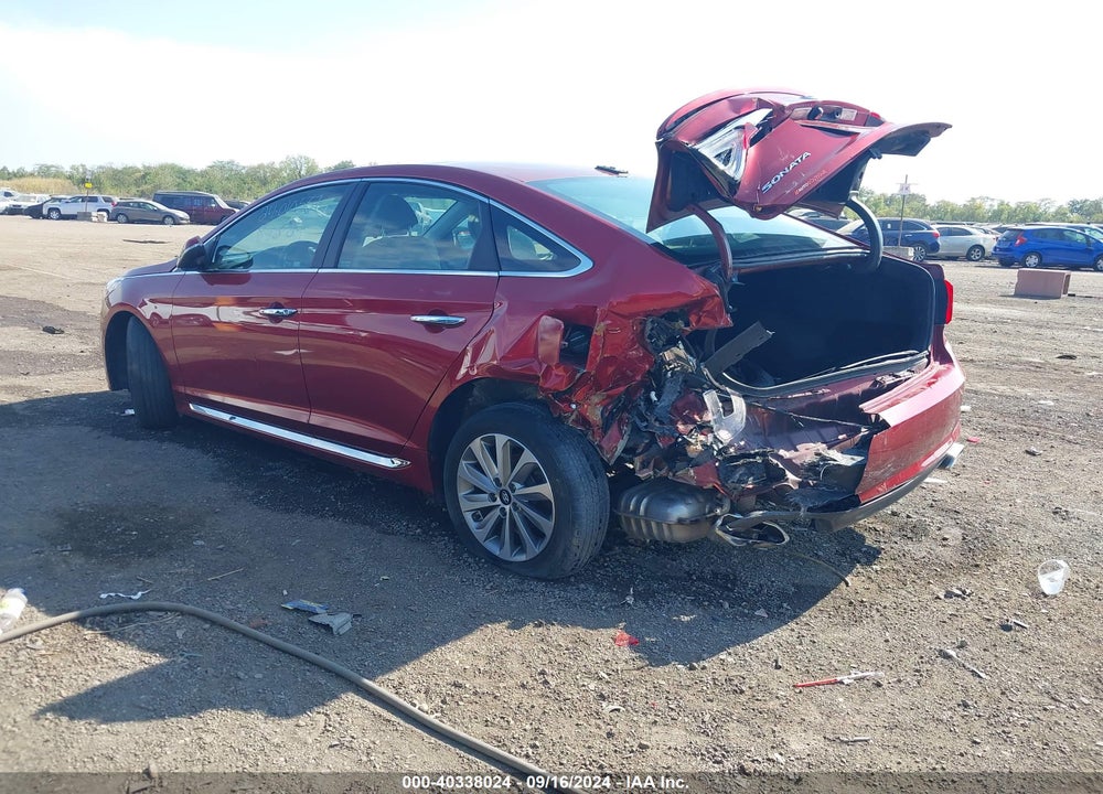 2016 HYUNDAI SONATA SPORT VIN: 5NPE34AF1GH283125