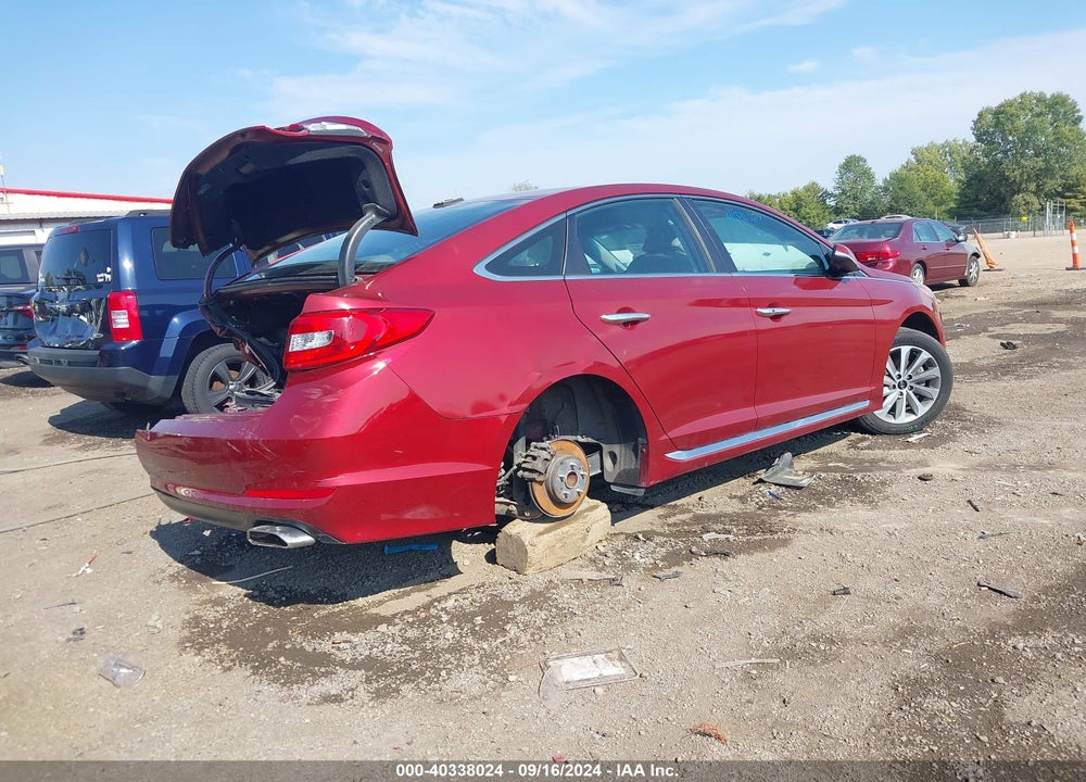 2016 HYUNDAI SONATA SPORT VIN: 5NPE34AF1GH283125