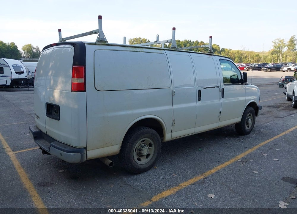 2014 CHEVROLET EXPRESS 2500 WORK VAN VIN: 1GCWGFCG6E1107847