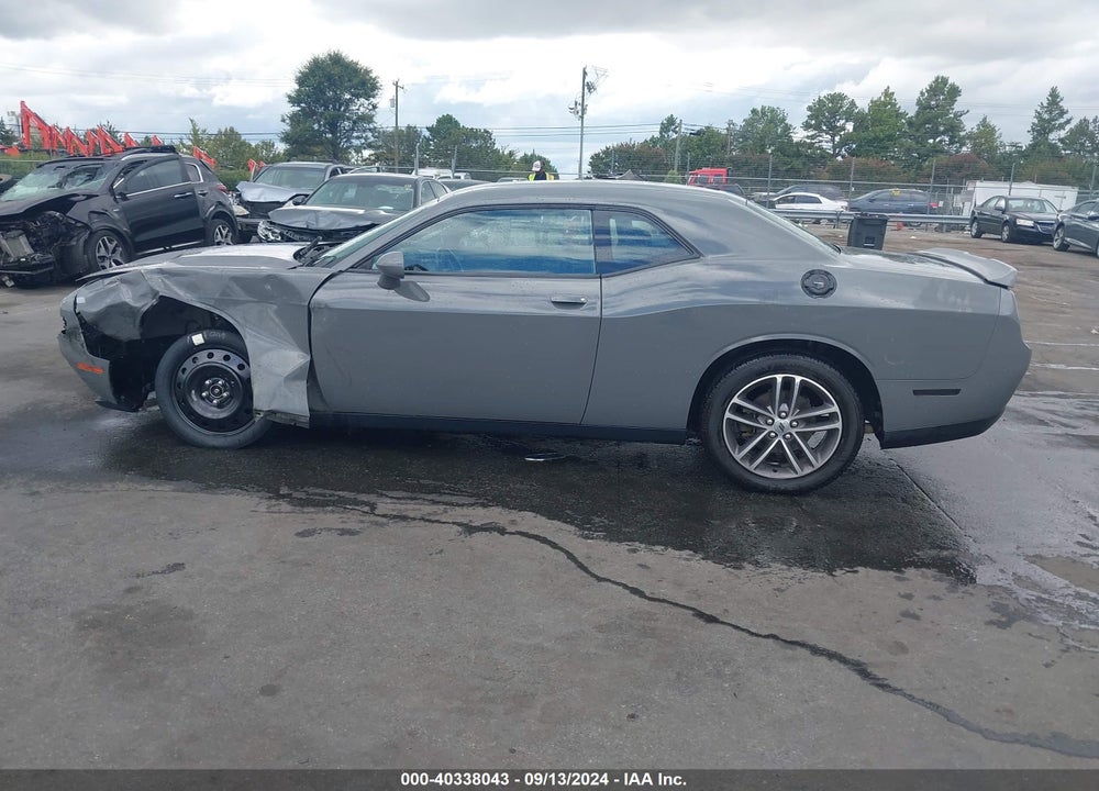 2019 DODGE CHALLENGER SXT AWD VIN: 2C3CDZGG1KH706521