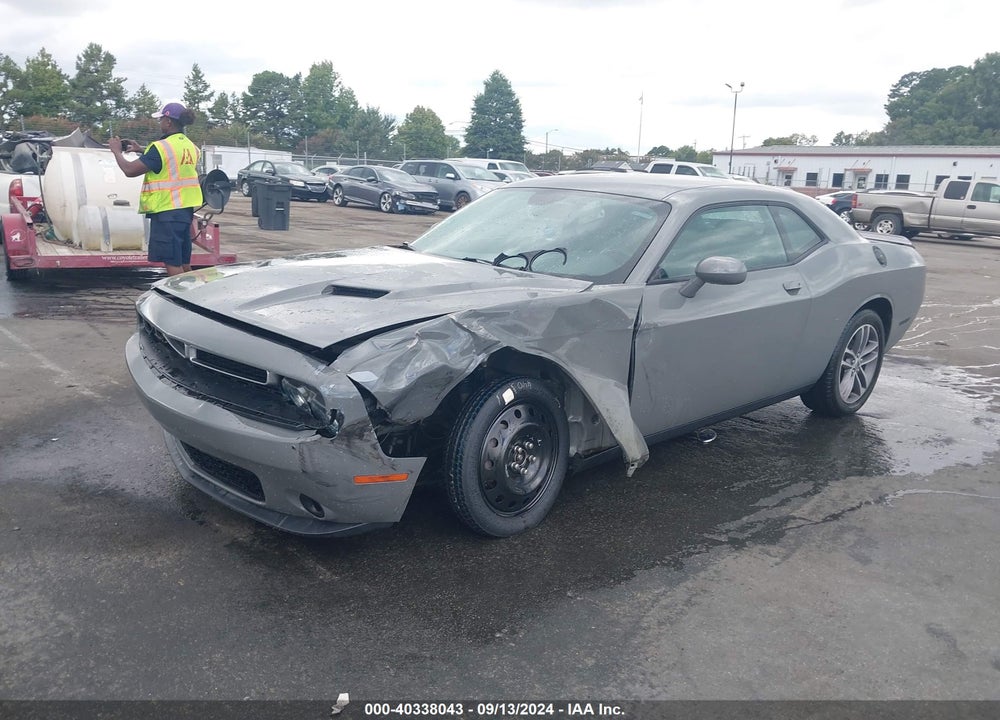 2019 DODGE CHALLENGER SXT AWD VIN: 2C3CDZGG1KH706521