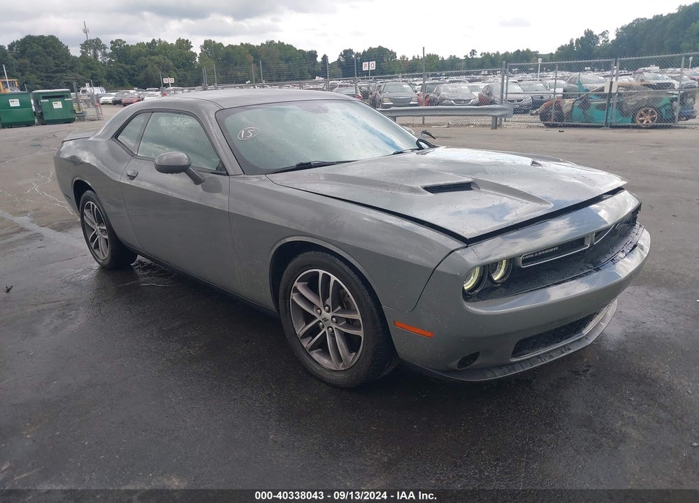 2019 DODGE CHALLENGER SXT AWD VIN: 2C3CDZGG1KH706521