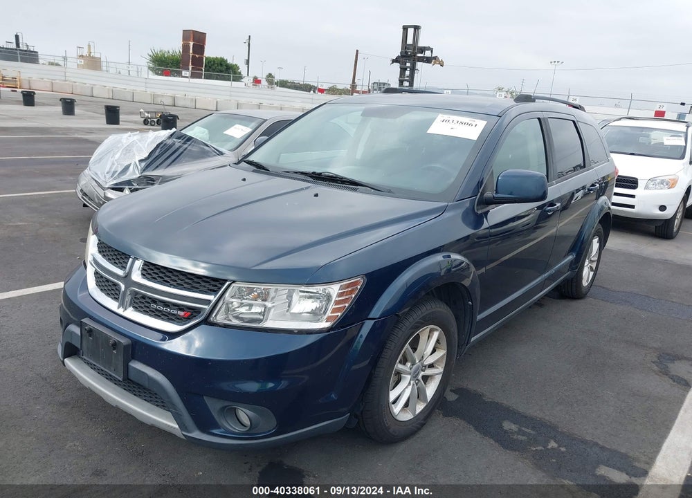 2014 DODGE JOURNEY SXT VIN: 3C4PDCBG7ET191540