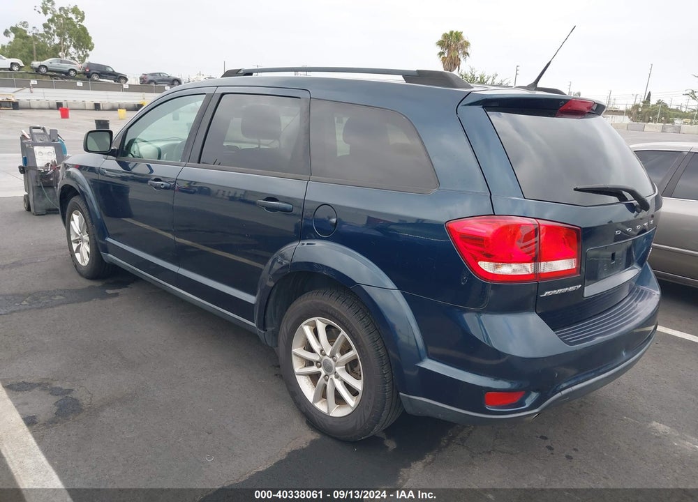 2014 DODGE JOURNEY SXT VIN: 3C4PDCBG7ET191540