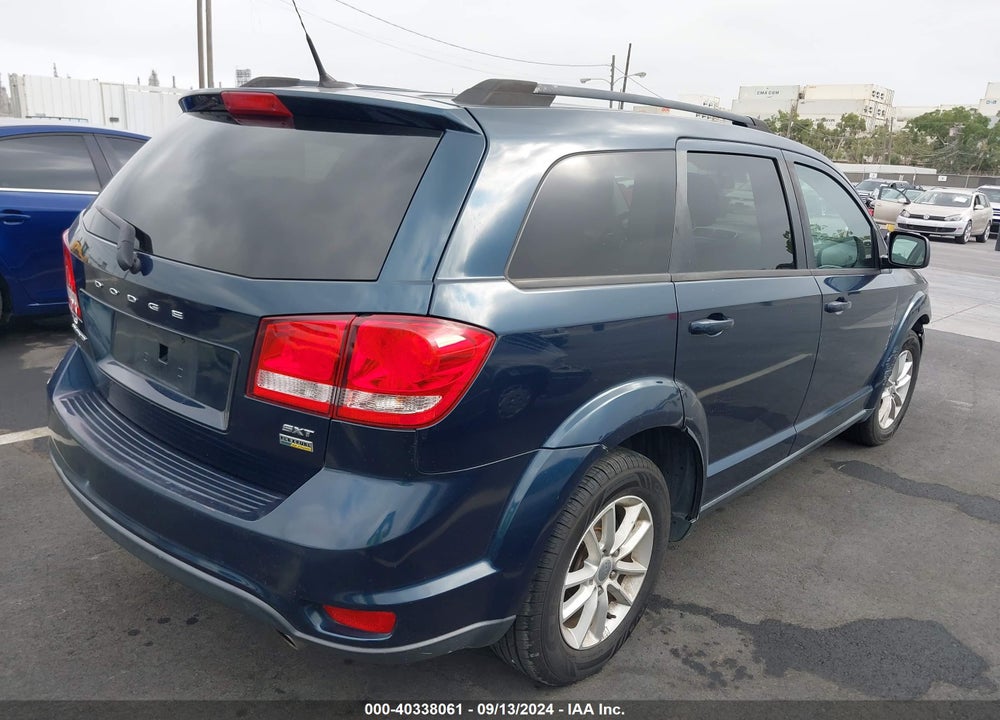 2014 DODGE JOURNEY SXT VIN: 3C4PDCBG7ET191540