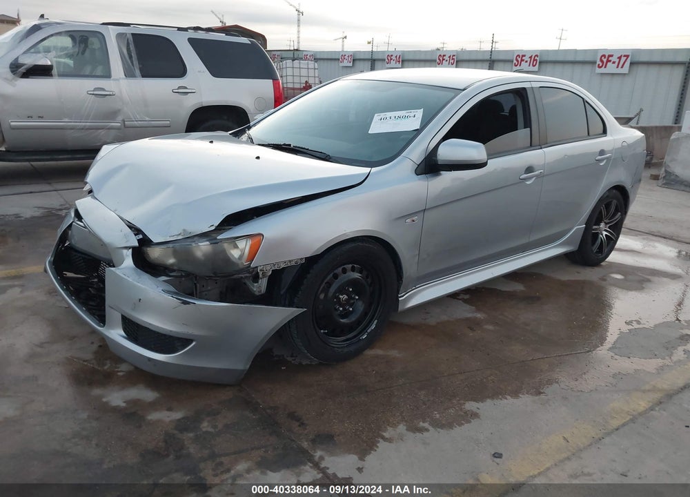 2013 MITSUBISHI LANCER ES VIN: JA32U2FU9DU021333