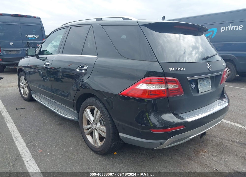 2012 MERCEDES-BENZ ML 350 4MATIC VIN: 4JGDA5HB6CA068847