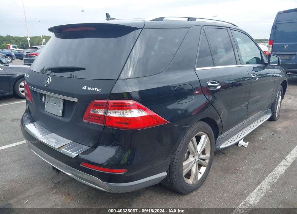 2012 MERCEDES-BENZ ML 350 4MATIC VIN: 4JGDA5HB6CA068847