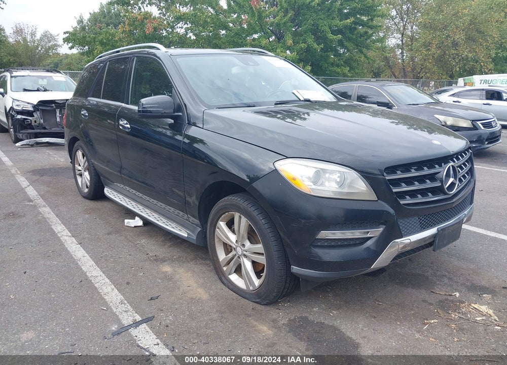 2012 MERCEDES-BENZ ML 350 4MATIC VIN: 4JGDA5HB6CA068847