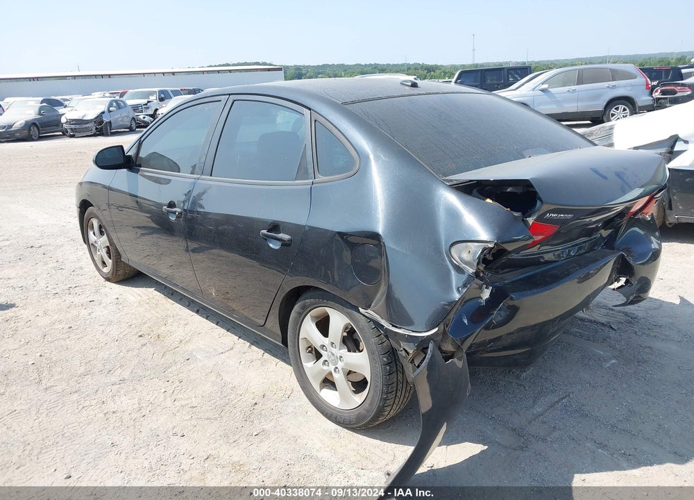 2009 HYUNDAI ELANTRA SE VIN: KMHDU46D79U627626