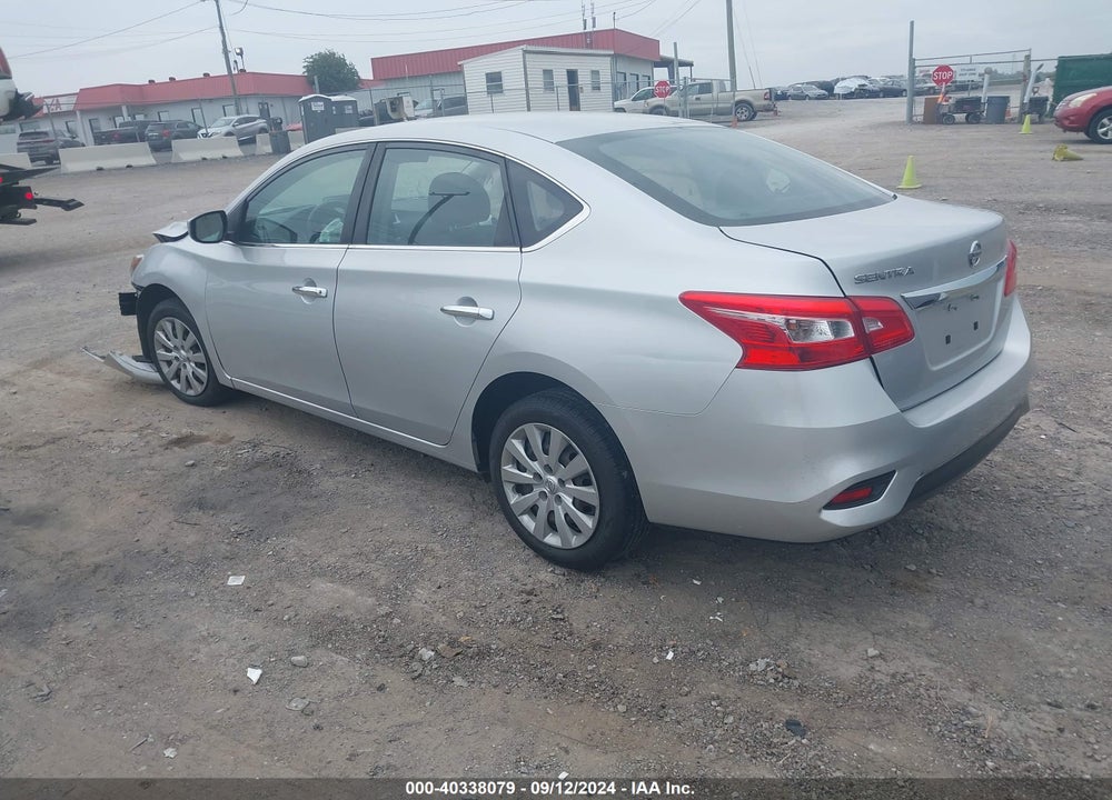 2018 NISSAN SENTRA S VIN: 3N1AB7AP0JY296134