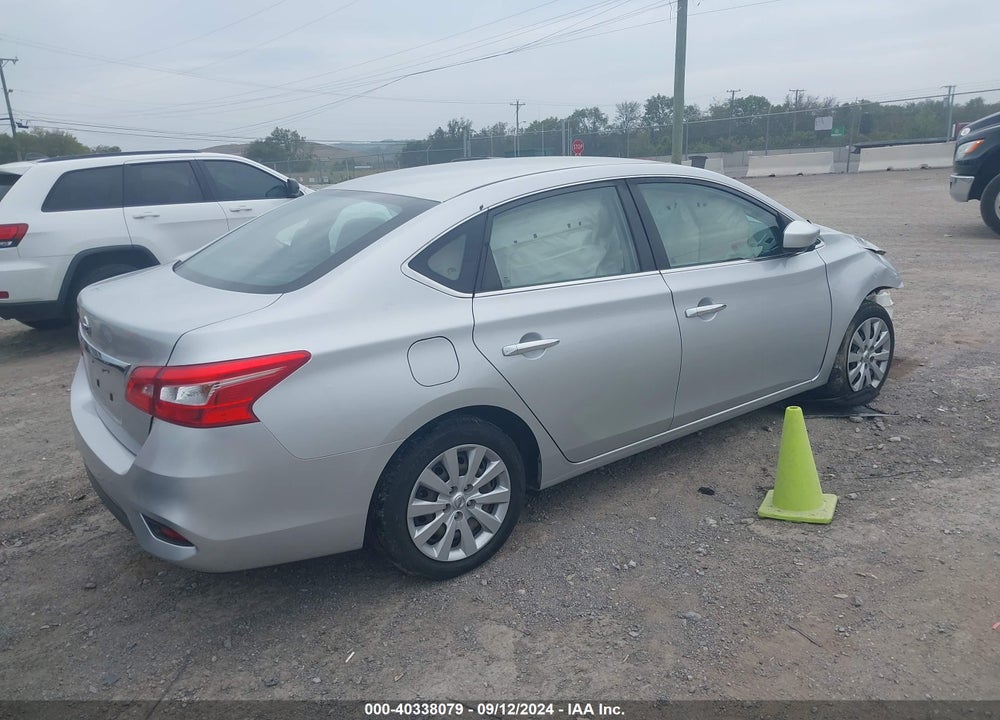 2018 NISSAN SENTRA S VIN: 3N1AB7AP0JY296134