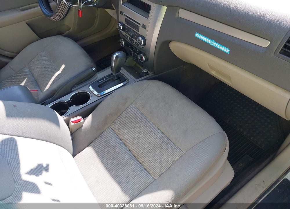 2012 FORD FUSION SE VIN: 3FAHP0HG6CR346581