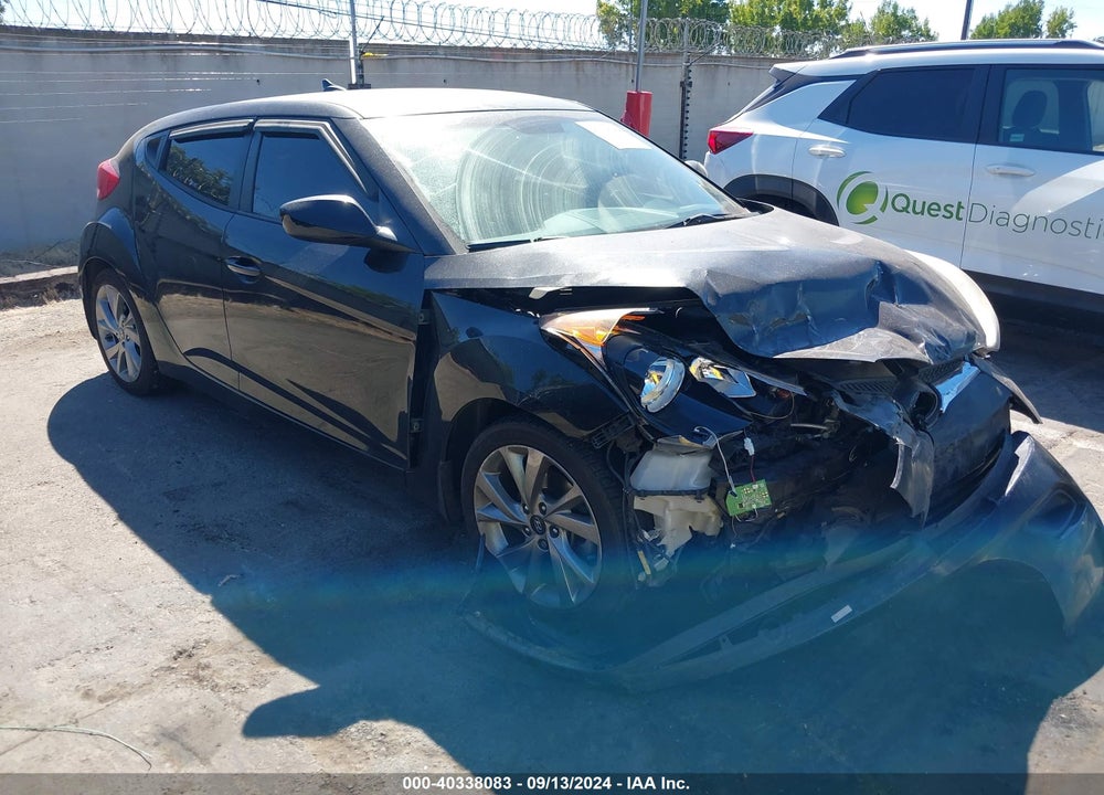 2016 HYUNDAI VELOSTER VIN: KMHTC6AD5GU276455