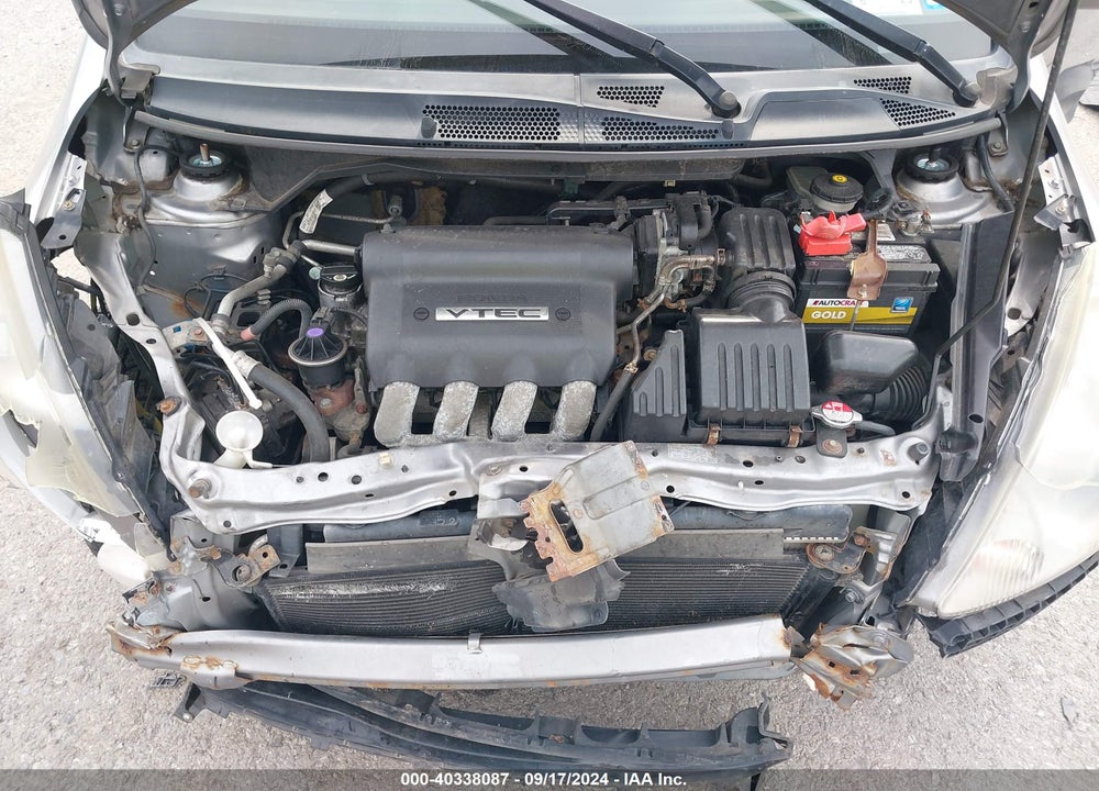 2008 HONDA FIT VIN: JHMGD38408S072472