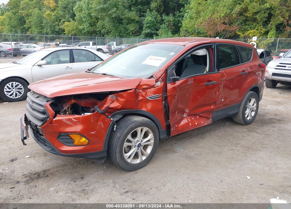 2019 FORD ESCAPE S VIN: 1FMCU0F7XKUA30474