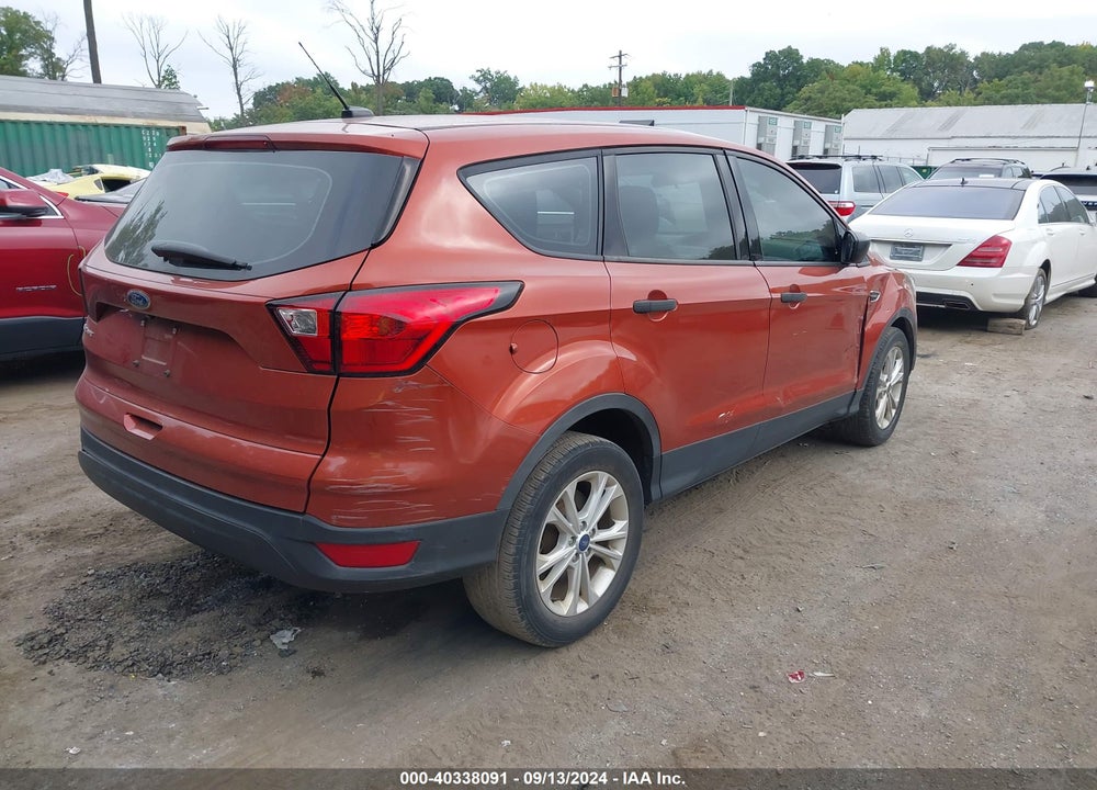2019 FORD ESCAPE S VIN: 1FMCU0F7XKUA30474
