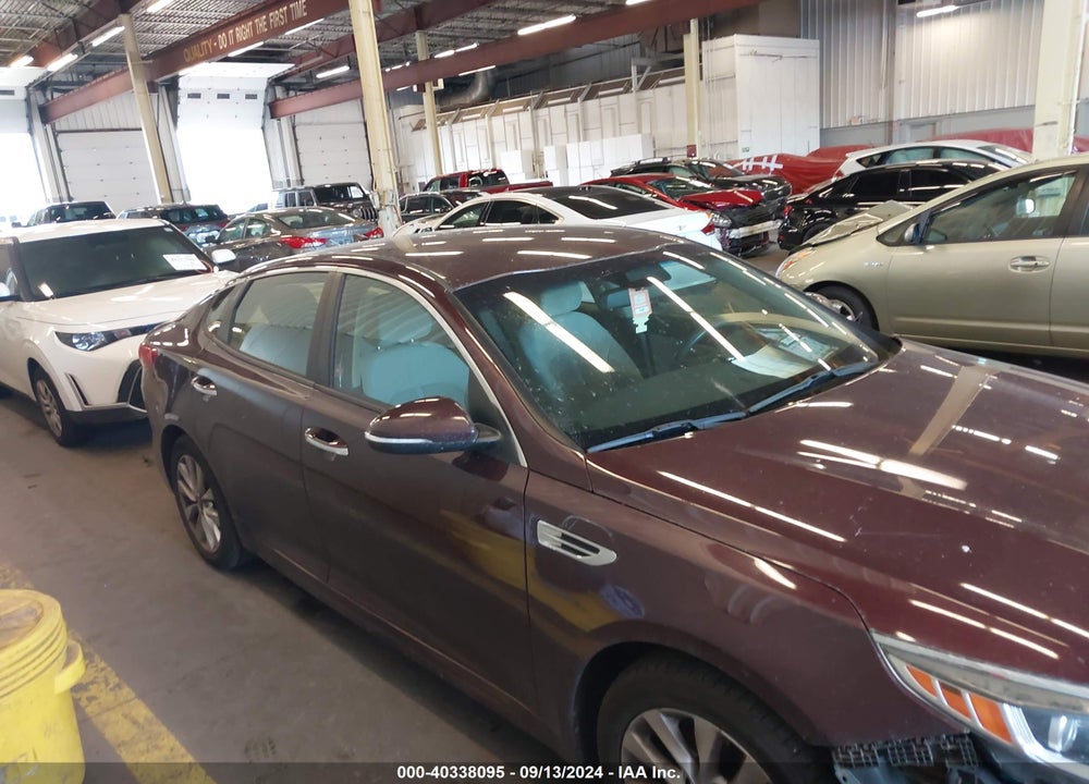 2016 KIA OPTIMA LX VIN: 5XXGT4L3XGG081701