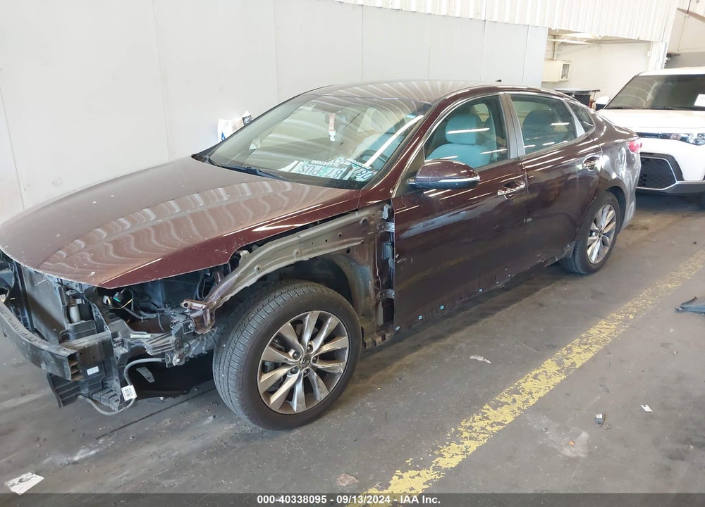 2016 KIA OPTIMA LX VIN: 5XXGT4L3XGG081701