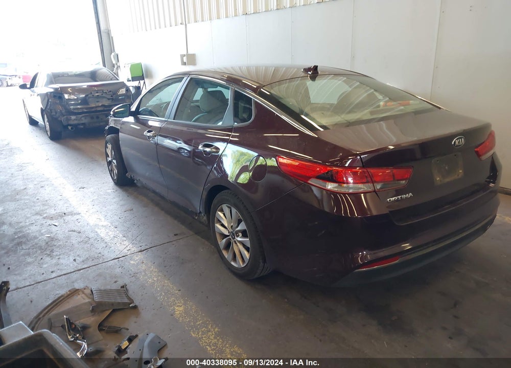 2016 KIA OPTIMA LX VIN: 5XXGT4L3XGG081701