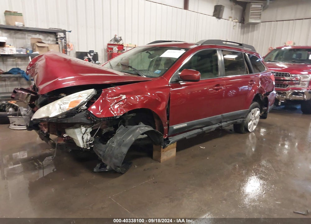 2011 SUBARU OUTBACK 2.5I PREMIUM VIN: 4S4BRCBC4B3346203