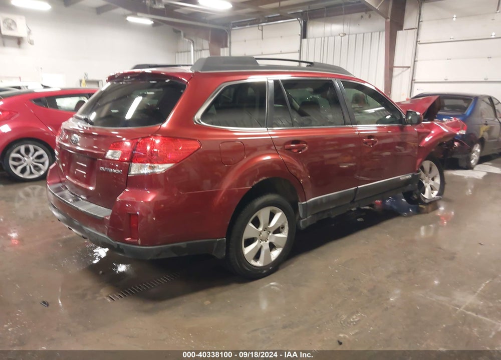 2011 SUBARU OUTBACK 2.5I PREMIUM VIN: 4S4BRCBC4B3346203
