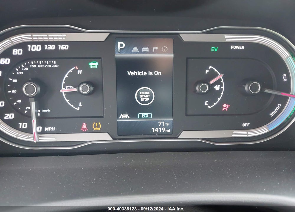 2024 HYUNDAI TUCSON HYBRID BLUE VIN: KM8JBCD10RU210456