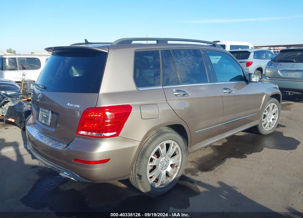 2013 MERCEDES-BENZ GLK 350 4MATIC VIN: WDCGG8JB5DF964566