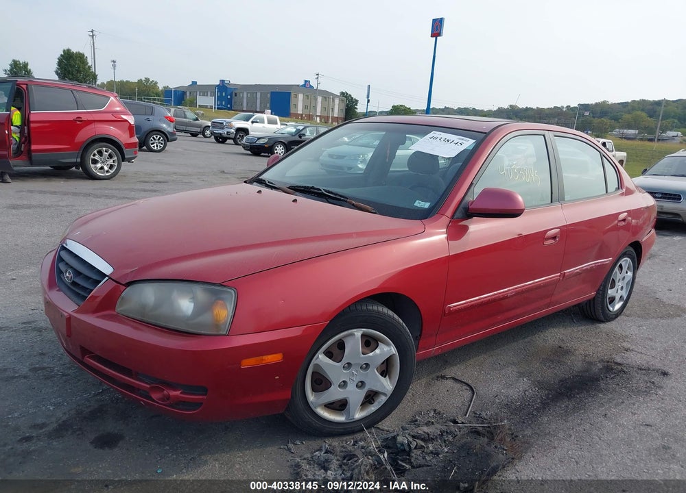 2006 HYUNDAI ELANTRA GLS/LIMITED VIN: KMHDN46D76U198660