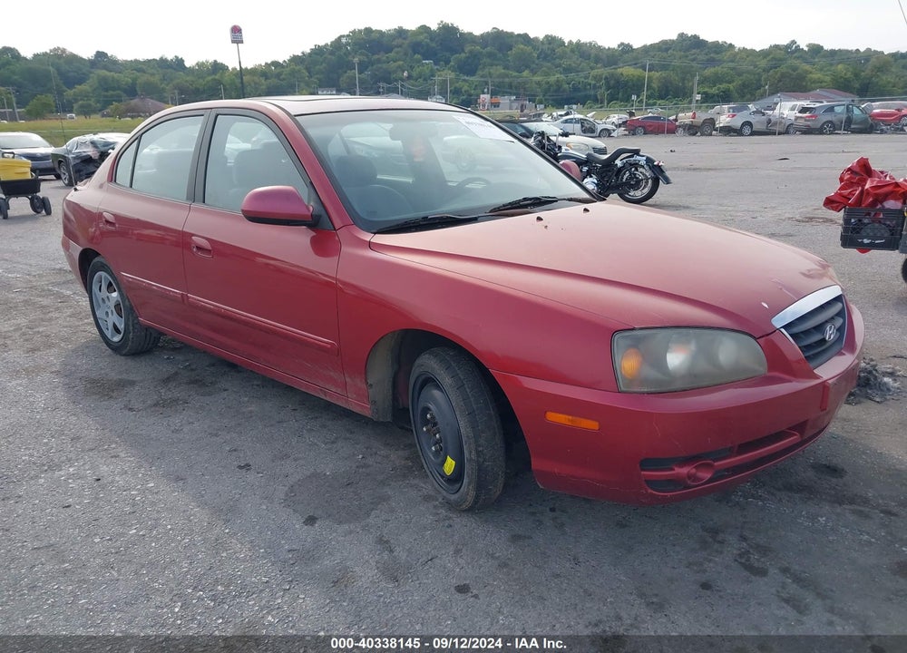 2006 HYUNDAI ELANTRA GLS/LIMITED VIN: KMHDN46D76U198660