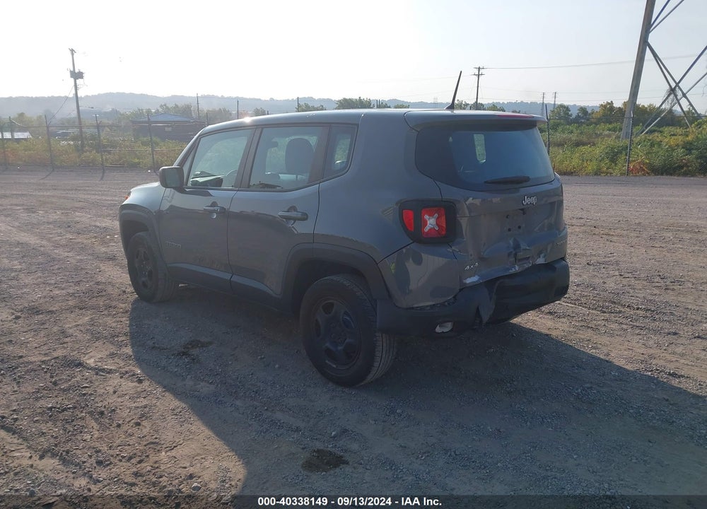 2019 JEEP RENEGADE SPORT 4X4 VIN: ZACNJBAB3KPK51040
